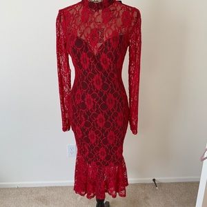 Gorgeous Lace Midi Dress